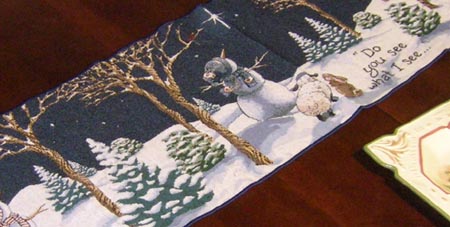 Do You See What I See Table Runner