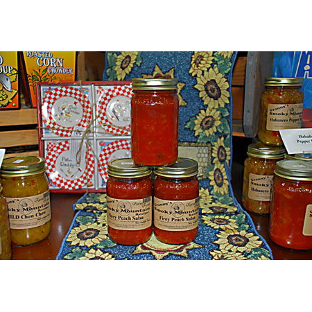 Peach Salsa Fiery - Pint