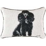 Black Poodle Tapestry Pillow - Picken Pedigree