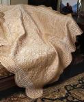 Champagne Quilted Throw